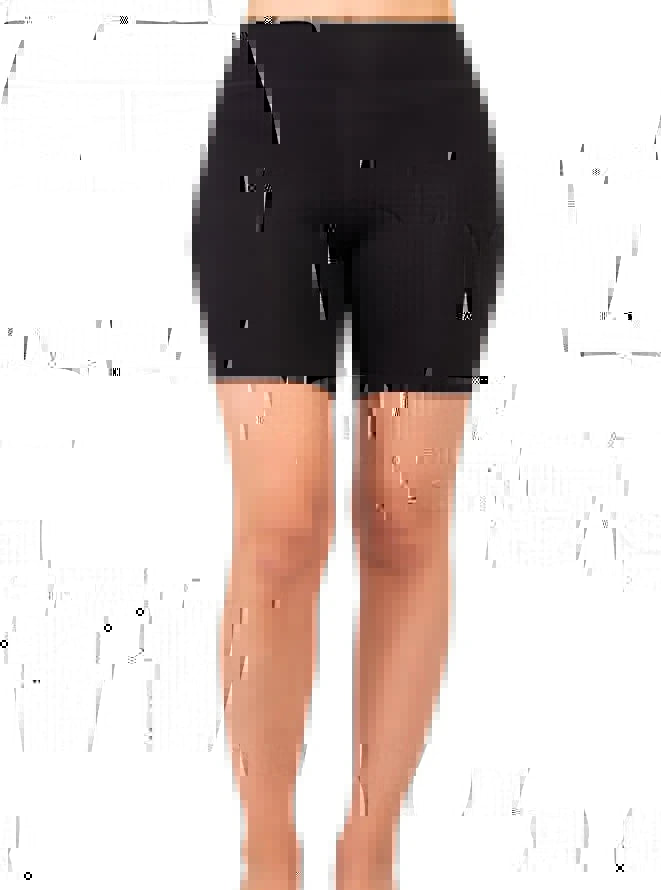 Black Hallie Bamboo Shorts