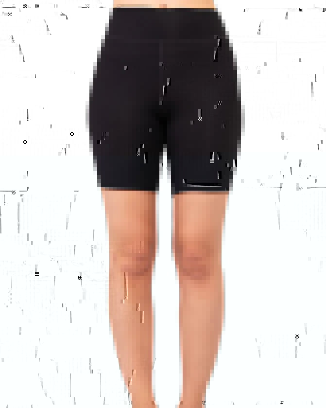 Black Hallie Bamboo Shorts